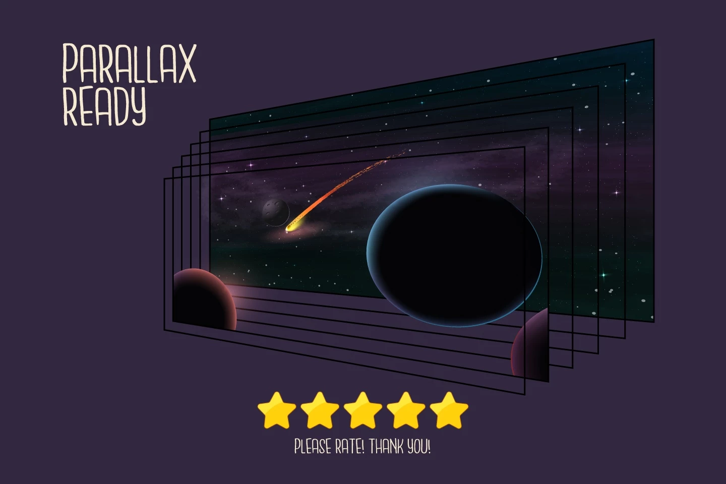 Parallax Space Backgrounds