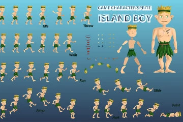 Island Boy Character Sprite