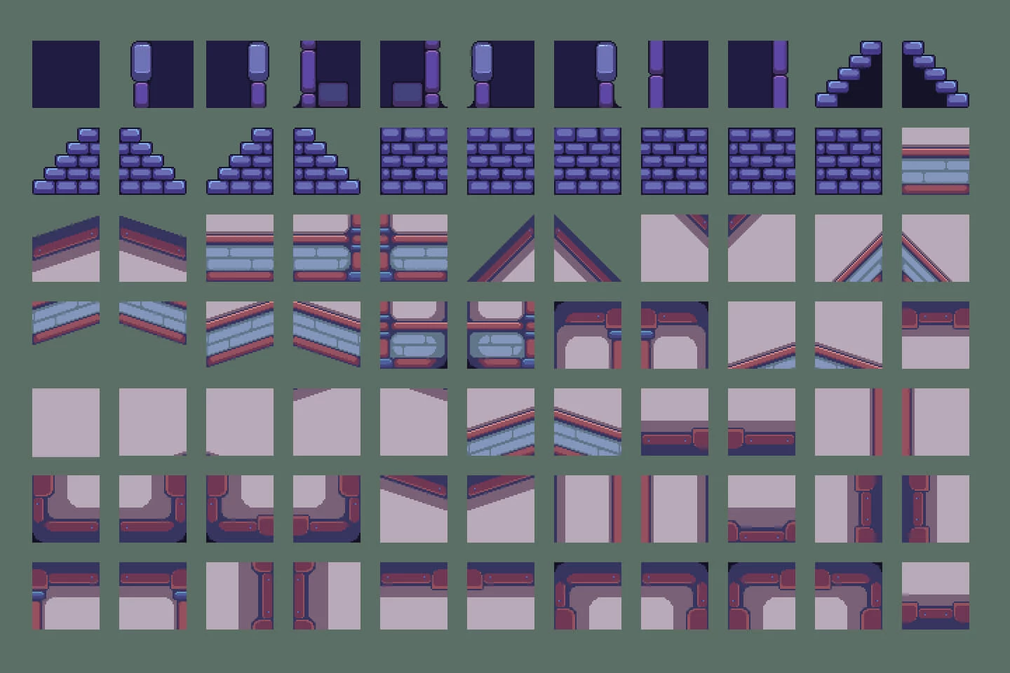 Medieval Pixel Art Tileset