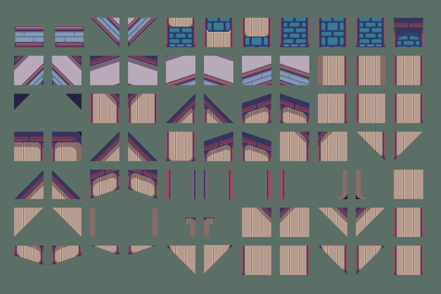 Medieval Pixel Art Tileset