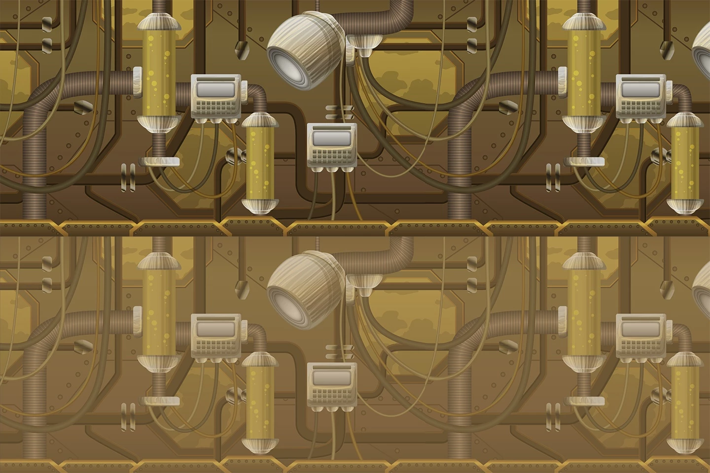 SCI-FI 2D Game Backgrounds