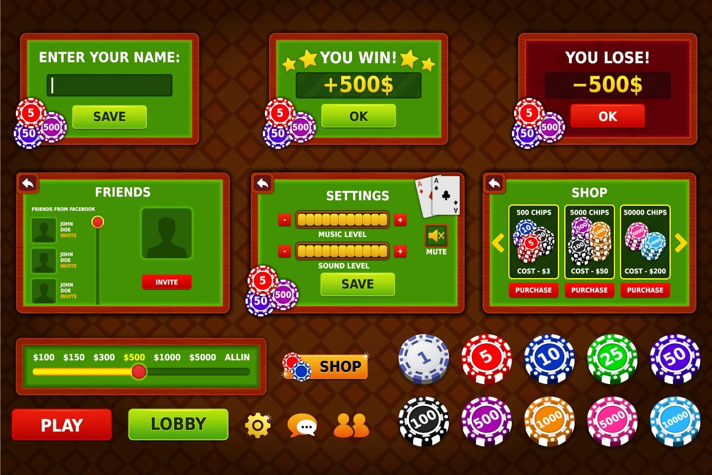 Roulette Game Kit