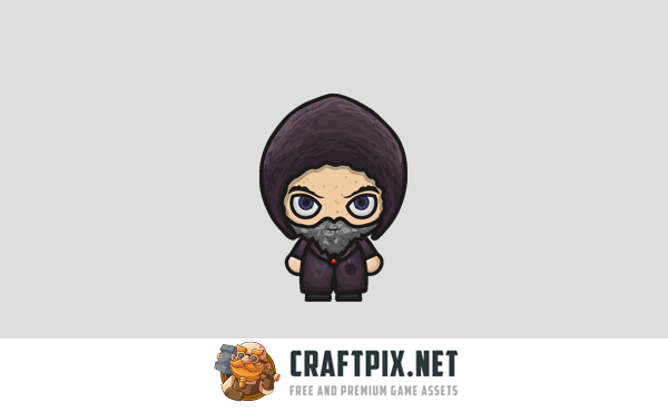Wizard 4-Direction Characters