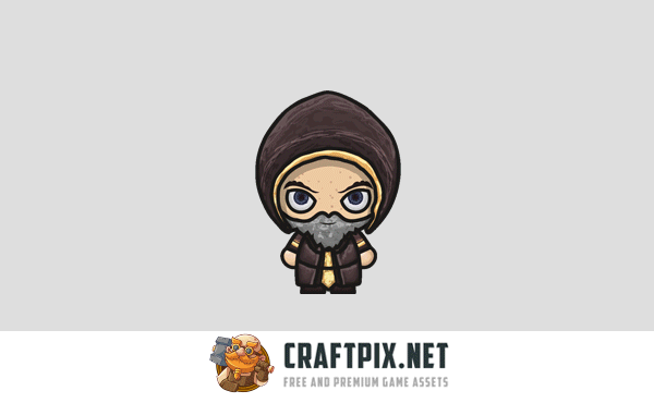 Wizard 4-Direction Characters