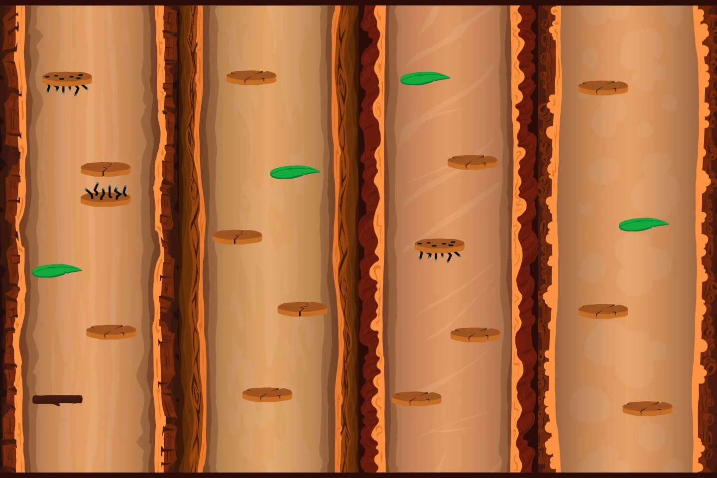 Jumping 2D Game Backgrounds