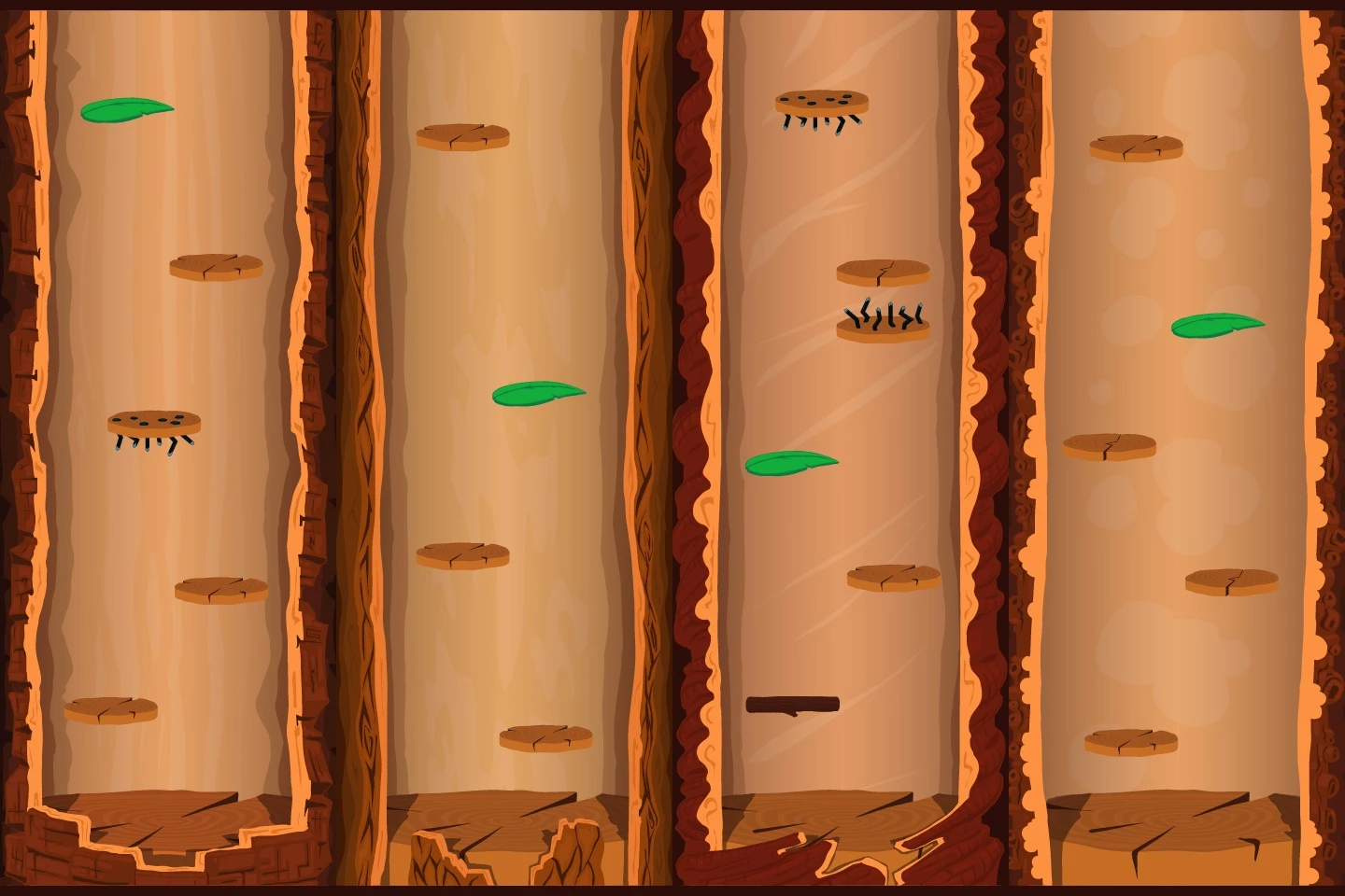 Jumping 2D Game Backgrounds