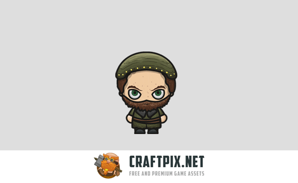 Citizen, Artist, Astrologer 4-Direction NPC Character Pack