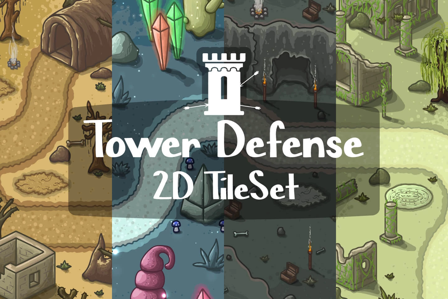 Tower Defense 2D Tileset Pack 3