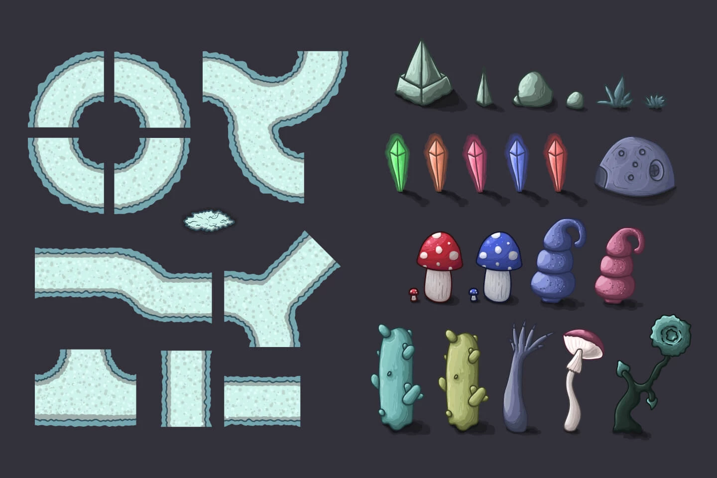 Tower Defense 2D Tileset Pack 3