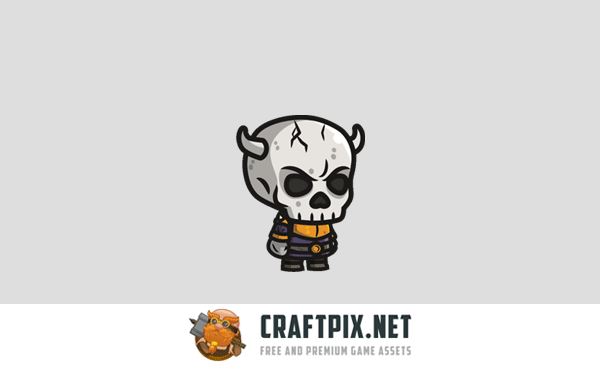 Halloween Character Chibi 2D Game Sprites