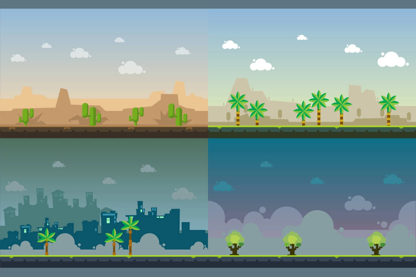 Base Defense 2D Game Kit