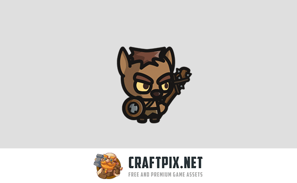 Gnoll Tiny Style 2D Character Sprites