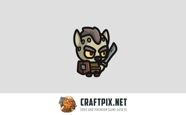 Gnoll Tiny Style 2D Character Sprites