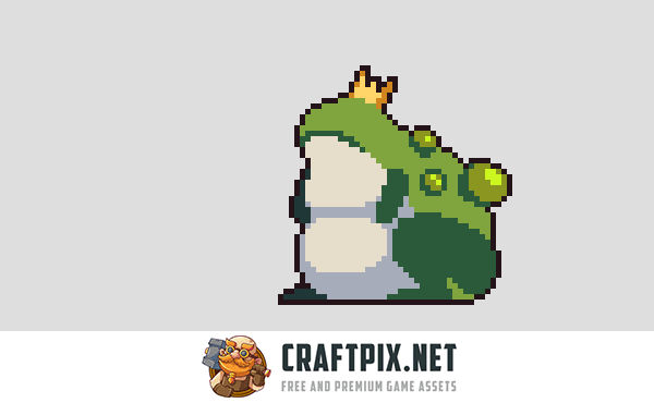 Field Bosses Platformer Pixel Art