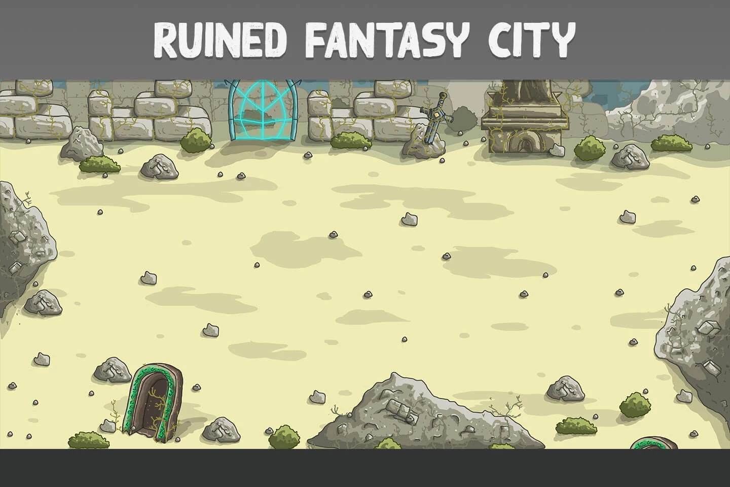2D Horizontal Battle Backgrounds