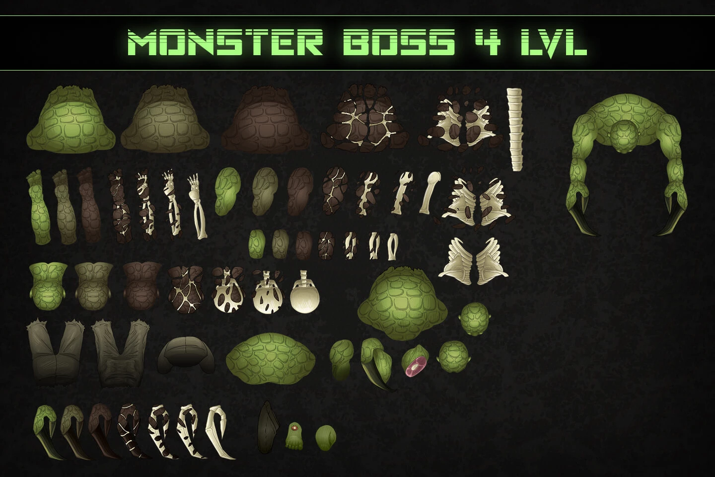 TDS Monster Character Sprites