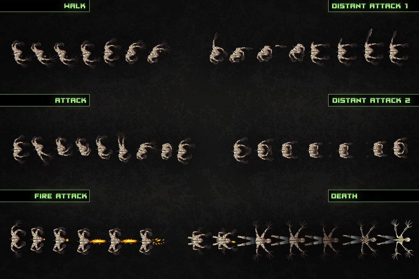 TDS Monster Character Sprites