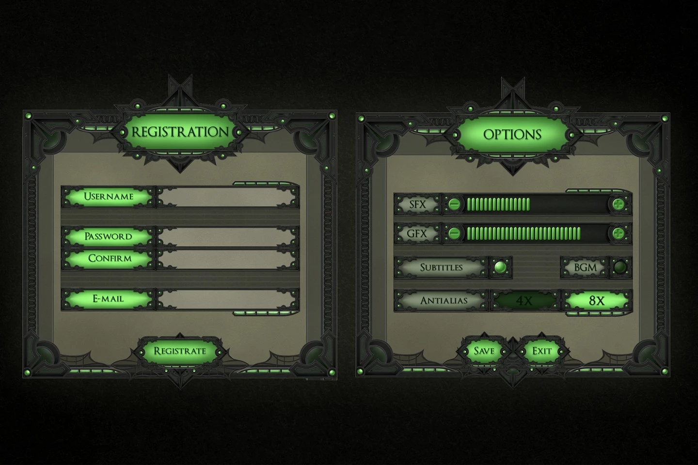 RPG GUI