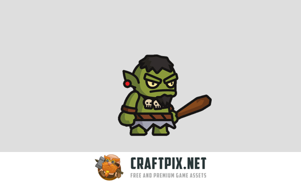 Ogre Tiny Style 2D Character Sprites