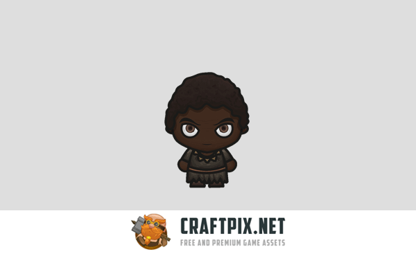 Tropical 4-Direction Character Sprites
