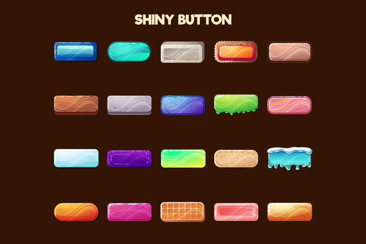 Buttons 2D Game Objects