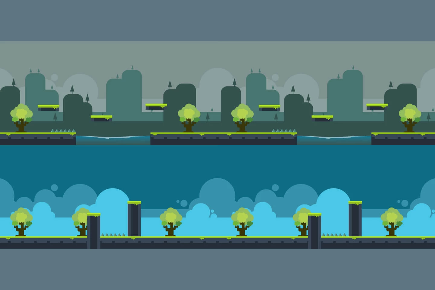 Jetpack Flat 2D Game Kit