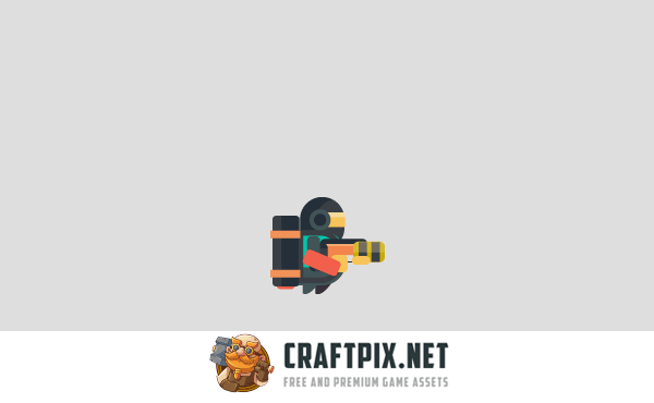 Jetpack Flat 2D Game Kit