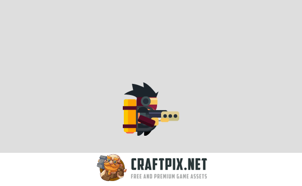 Jetpack Flat 2D Game Kit