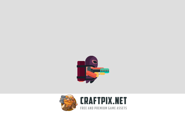 Jetpack Flat 2D Game Kit