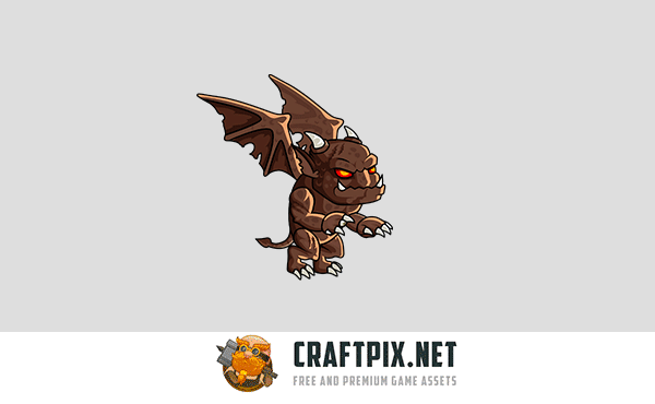 2D Fantasy Gargoyle Character Sprites