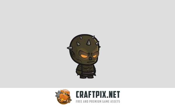 Demon of Darkness Chibi 2D Game Sprites