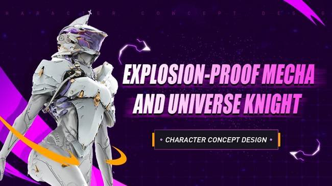 Wingfox – Character Concept Design: Explosion-proof Mecha and Universe Knight