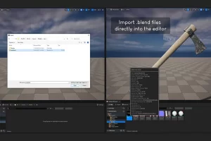 blender文件导入 – Blend File Importer