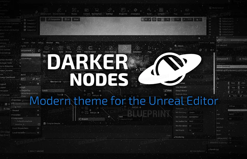 黑暗主题-Darker Nodes v3.6