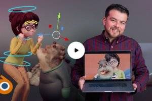 Blender卡通角色动画教程：用动作表演赋予角色生命