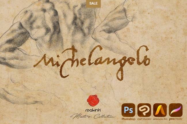 Real-ink Michelangelo Mega Pack