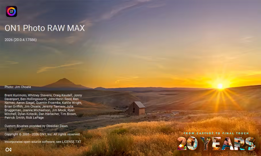 ON1 Photo RAW / ON1 Photo RAW MAX 2026.5 v20.5.0 x64 Multilingual