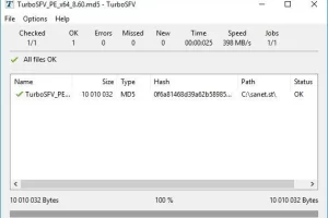 TurboSFV XE 11.1.1：专业文件哈希校验与完整性监控工具
