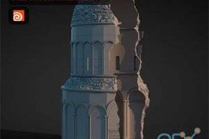 Houdini程序化建模教程：古老教堂废墟全流程
