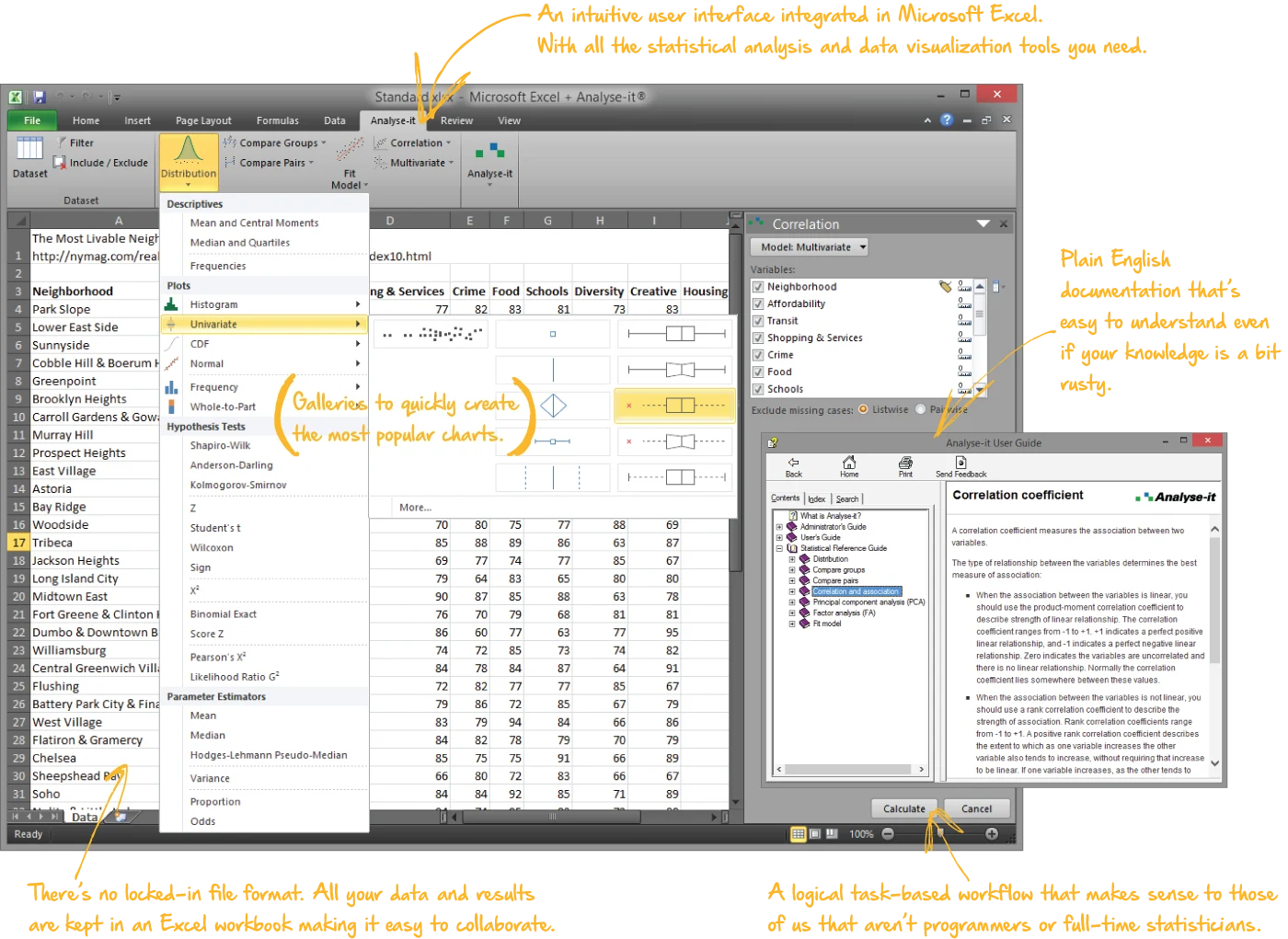Analyse-it for Microsoft Excel Ultimate Edition 6.16.5