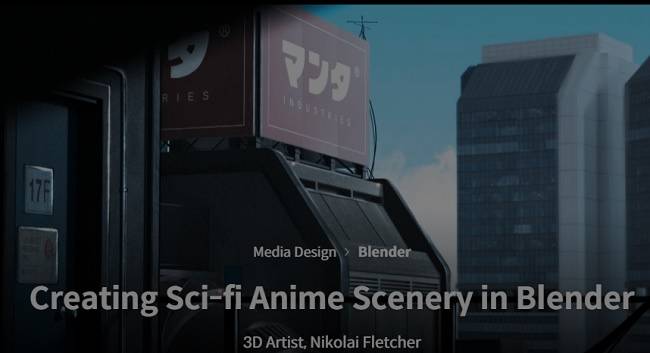 Coloso – Creating Sci-fi Anime Scenery in Blender
