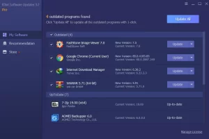 IObit Software Updater Pro 9.0.0.6：一键批量升级软件，让电脑保持最新