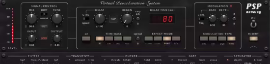 PSPaudioware PSP BBDelay：复古BBD芯片延迟插件评测
