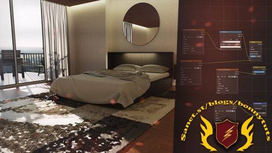 Modern Interior in Blender Course