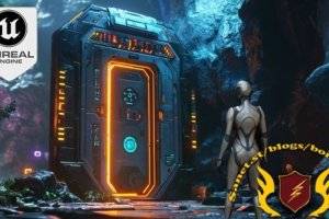 掌握虚幻引擎5高级门系统蓝图教程，打造交互式游戏机制