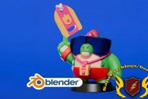 Blender角色建模与3D打印入门教程