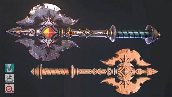 Stylized Game Model Tutorial: Axe