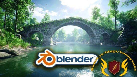 Blender Geometry Nodes Procedural Bridge Generator