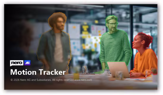 Nero AI Motion Tracker 1.3.5.0：AI智能视频动态追踪工具
