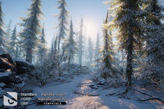 Unity Asset – Winter Environment – Nature Pack v2.7